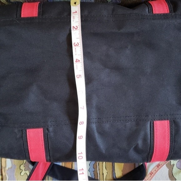 True Religion Black and Red  Duffel Bag - Picture 7 of 9